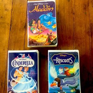 Disney classic vhs movies